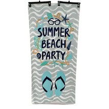 Ligne Decor Beach Towel 57x28 Summer Beach Party Cotton NEW - £10.96 GBP