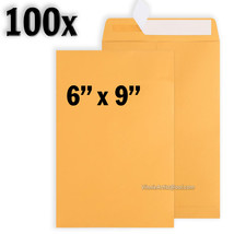 100x Clasp Envelopes Small Envelopes Printer Friendly Self Seal Peel and... - $354.95 MXN