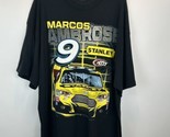 2013 3XL 2 Sided TShirt Marcos Ambrose Petty Motorsports Stanley Racing - £15.47 GBP
