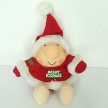 Ziggy Doll Christmas Merry Kissmas Santa Outfit American Greetings Plush Stuffed - £16.83 GBP