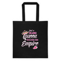 Just a Bling Queen Building her empire Tote bag Jewelry Consultant - £22.20 GBP