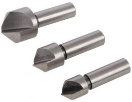 HSS COUNTERSINK 3 PC BIT SET FOR STEEL SND HARD METALS 10MM, 12MM 16MM S78 - $200.59 MXN