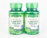 Natures Truth Extra Strength L Methyl Folate 15 mg 60 Quick Release 4/25... - $35.75