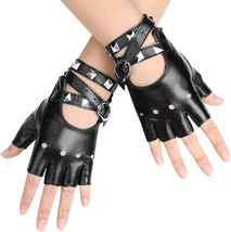 Accmor Leather Punk Gloves Fingerless Gloves for Women Driving Cycling S... - €11,87 EUR Accmor Leather Punk Gloves Fingerless Gloves for Women Driving Cycling S... - €11,87 EUR