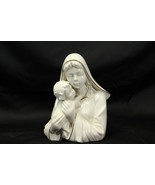 Mikasa Madonna Child Ivory Gold Christianity Statuette Bust Figurine Cat... - €26,83 EUR