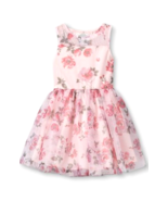Zenzi Girl&#39;s Pink Floral Lace Back Detail Sleeveless Ombre Dress (Size L... - £20.35 GBP