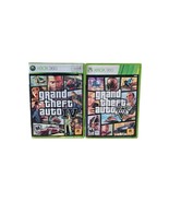 Grand Theft Auto 4 IV &amp; 5 V1 (Xbox 360, 2008) CIB! W/ Manual Maps-Posters - $526.04 MXN