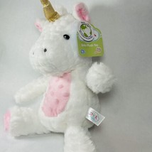 Textured Unicorn Plush Stuffed Animal, Rattles, Crinkle Ears - Baby Toy - £12.45 GBP