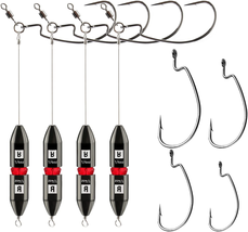 Tokyo Rig, Pre Rigged Punch Shot Rig, Replaceable Hook Punchshot Kit, Ba... - $24.06