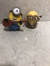 Bored Silly Bob Minion Action Figure Thinkway Toys And Guitar Playing Mi... - $10.95