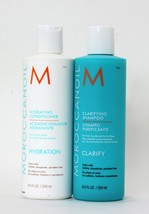 Moroccanoil Clarify Shampoo And Hydration Conditioner 8.5 Fl oz - £35.03 GBP