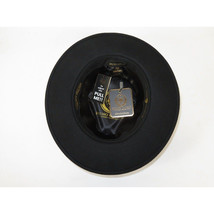 Bruno Capelo Hat Australian Wool Fedora Teardrop Crushable Bel Air BL590 Black image 5