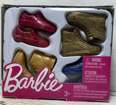 Barbie - Ken Shoes Pack - Barbie Accessories - Mattel New - £4.58 GBP