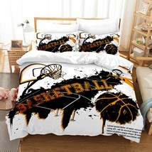 Basketball Bedding Sets Kids   Duvet Cover 3d Bedclothes  Man Bed In A Bag (no B - £65.29 GBP