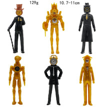 6PCS Toilet Man vs Clock Man Series Mini Figure toy Gift suitable for LEGO - £19.65 GBP