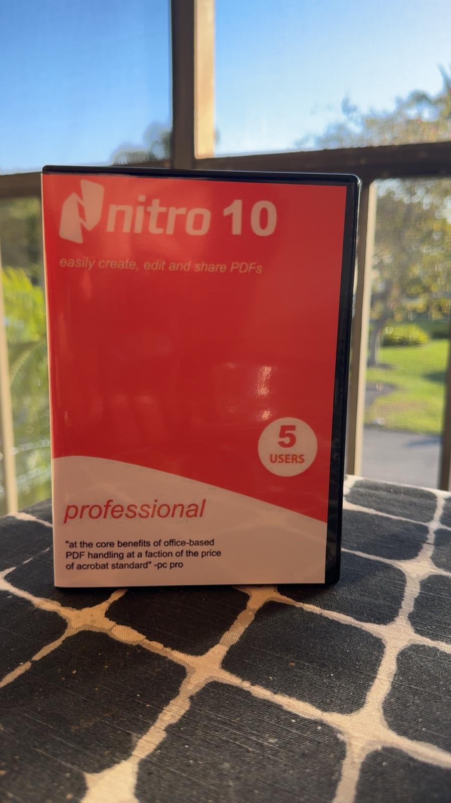 Nitro PDF Pro 10 CD Key Lifetime 1 PC - $79.00