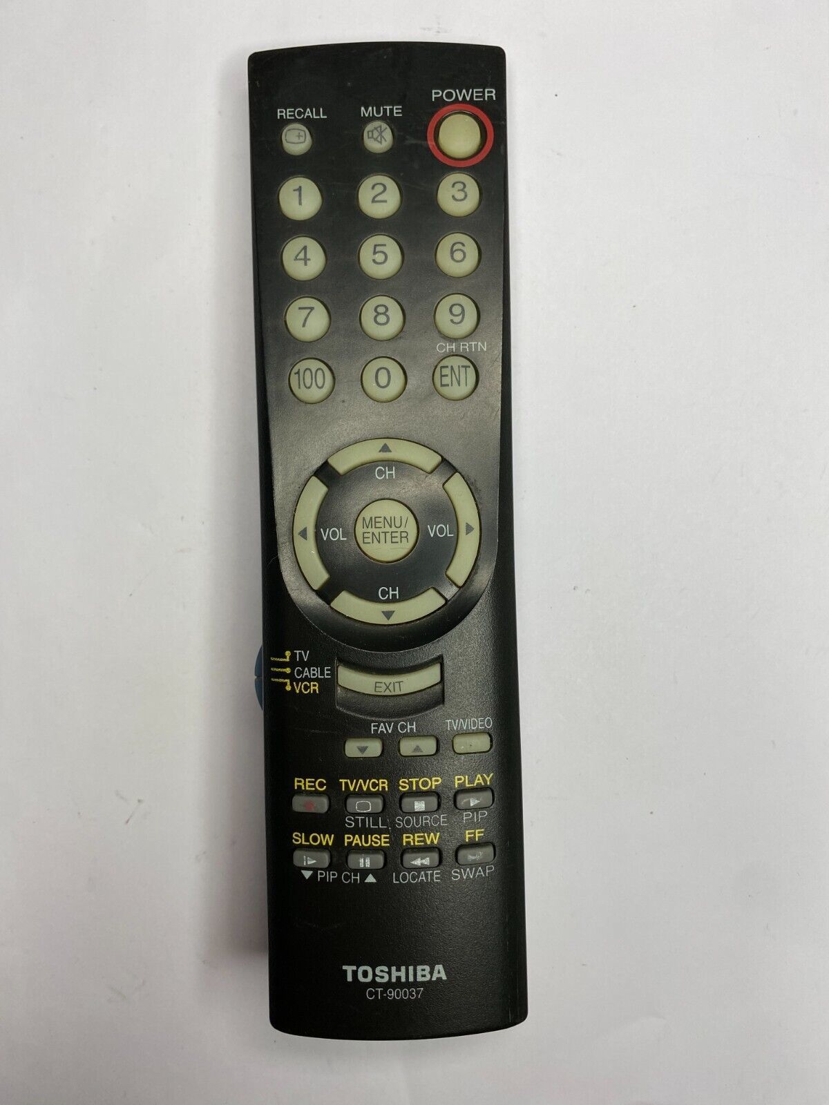 Toshiba CT-90037 TV Remote for 43A10 50A11 50A50 50A50R 50A60 50A60A 55A10 32A42 - $7.95