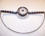 1955 CROWN VICTORIA HORN RING &amp; CENTER CAP OEM FAIRLANE SUNLINER - $224.98