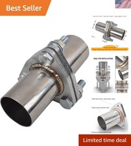 Quick Fix 2&#39;&#39; ID Exhaust Flange Kit - T304 Stainless Steel with 3 Bolts ... - $104.99