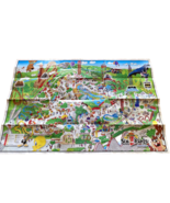 Six Flags Over Texas Map Large Poster Collectible 2007 Bugs Tweey Batman... - $2,616.17 MXN