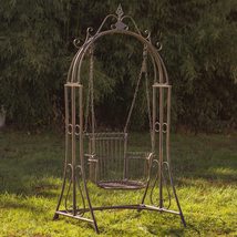 Outdoor/Indoor Swing Chair (Antique White) - £786.31 GBP
