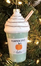 Robert Stanley Christmas Ornament Pumpkin Spice Latte - £11.57 GBP