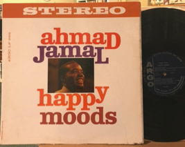 Ahmad Jamal Happy Moods Vinyl LP Argo LP 662 Stereo 1st Pressing 1960 - £10.38 GBP