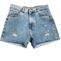 Chelsea Vintage Ultra High Rise Cutoff Distressed Blue Jean Shorts NEW 9 - $21.78