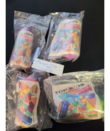 BURGER KING Kids Club WILD SPINNING Tops TOP KIDS 1992 Complete Set of 4... - $16.70