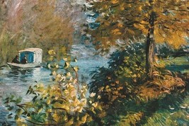 The Studio Boat by Claude Monet - Art Print - $21.99+
