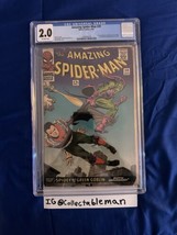 Amazing Spiderman 39 Cgc 2.0 Green Goblin Revealed 1ST John Romita Art (1966) - £171.25 GBP