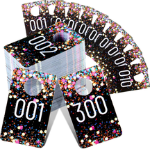 Live Plastic Number Tags, Consecutive Reusable Normal and Mirrored Image - €40,05 EUR