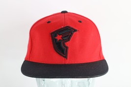 Vintage Famous Stars &amp; Straps Big Logo Distressed Stretch Fit Fitted Hat L / XL - £40.15 GBP