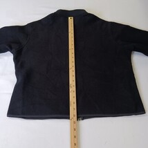 Woolrich Women's Black Polartec Fleece Full Zip Jacket Size Medium image 9