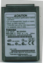 Toshiba 10GB 4200 RPM,1.8 &quot; HDD1285 MK1504GAL pour Ipod Classique 2nd Gé... - £25.74 GBP