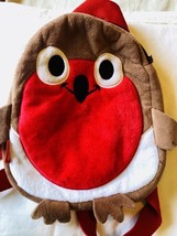 EMIRATES Animals Zippered Backpack Buddy “bell The Robin” - £4.51 GBP