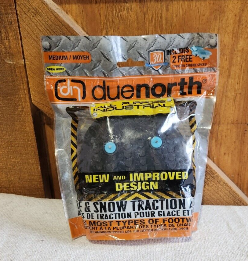 Due North All Purpose Traction Aids Snow and Ice Medium Size 7.5-10 Men - $12.99