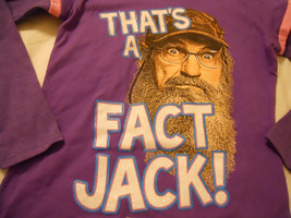 Tee Shirt Girl Size XL 14-16 Purple Long Sleeve - £6.39 GBP
