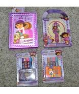 Girls Dora The Explorer Beauty 72 Pc Set Watch, Lip Gloss, Nail Polish, ... - $17.82