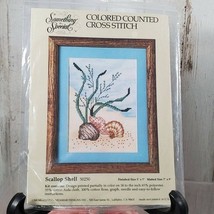 Something Special Colored Counted Cross Stitch Kit &quot;Scallop Shell&quot; 50250... - $151.32 MXN