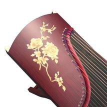 21 Strings 163cm Guzheng Redwood Grass Flower Teaching and Playing Zither - £312.47 GBP