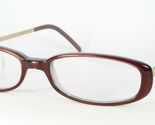 Nuovo MaxMara MM196 646 BORGOGNA / Altri Occhiali Montatura 196 50-17-130mm - $77.93