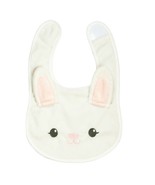 Set of Two (2) Infant Bibs ~ Animal Baby Bibs ~ Unicorn &amp; Bunny ~ Very Soft - £11.76 GBP