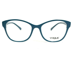 Vogue Eyeglasses Frames VO 5169-B 2564 Blue Clear Gold Cat Eye 52-17-140 - £39.05 GBP
