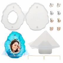 Handmade Mother&#39;s Day Gifts DIY Craft Casting Resin Mold for Photo Frame Silicon - £11.91 GBP