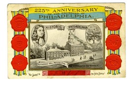 225th Anniversary Philadelphia Pennsylvania Postcard Independence Hall 1908 - £15.76 GBP