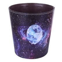 10L/2.64 Gallon Pu Leather Trash Can Waterproof Decorative Paper Basket ... - £44.68 GBP