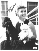 Debbie Reynolds signed Vintage B&amp;W 8.5x11 Photo - JSA Hologram #DD32827 (with do - £47.01 GBP