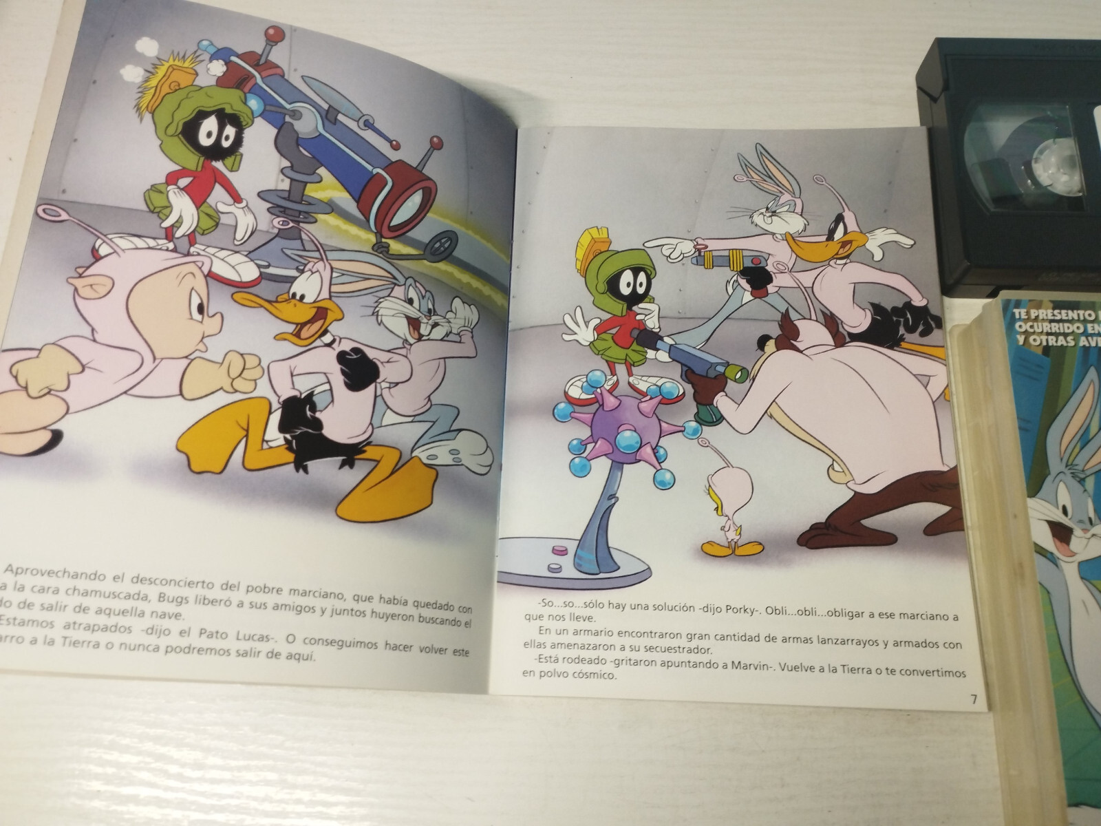 Marvin el Marciano Lo mejor de Warner 1997 Looney Tunes VHS + Comic, Spanisch Item image 4