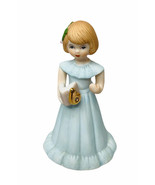 Vintage 1982 Enesco Growing Up Birthday Girls Figurine Age 6 Blonde 4&quot; - €11,20 EUR